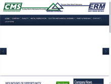 Tablet Screenshot of cmserm.com